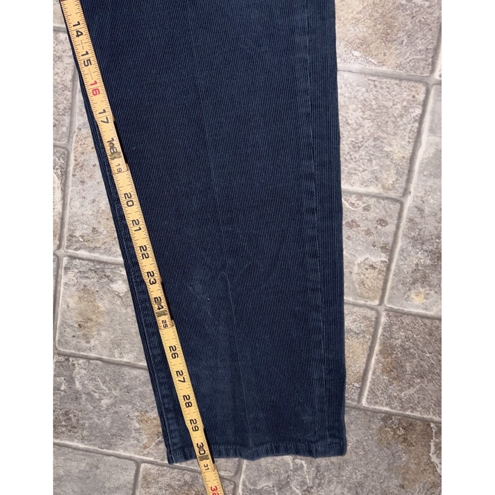 Brooks Brothers Pants Mens 38x30 Navy Blue Slim Corduroy Stretch‎ Casual - Picture 4 of 8